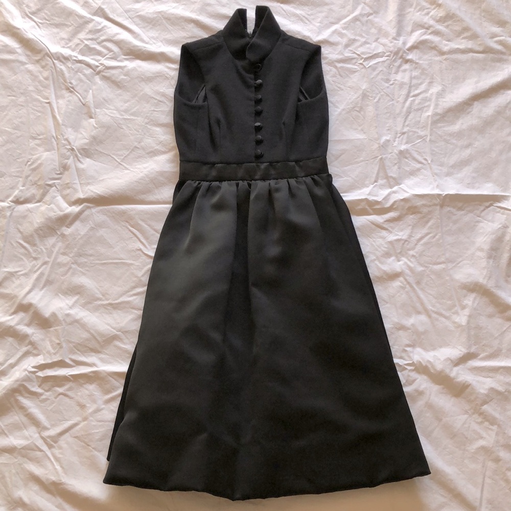 Vintage Geoffrey Beene wool jersey bodice